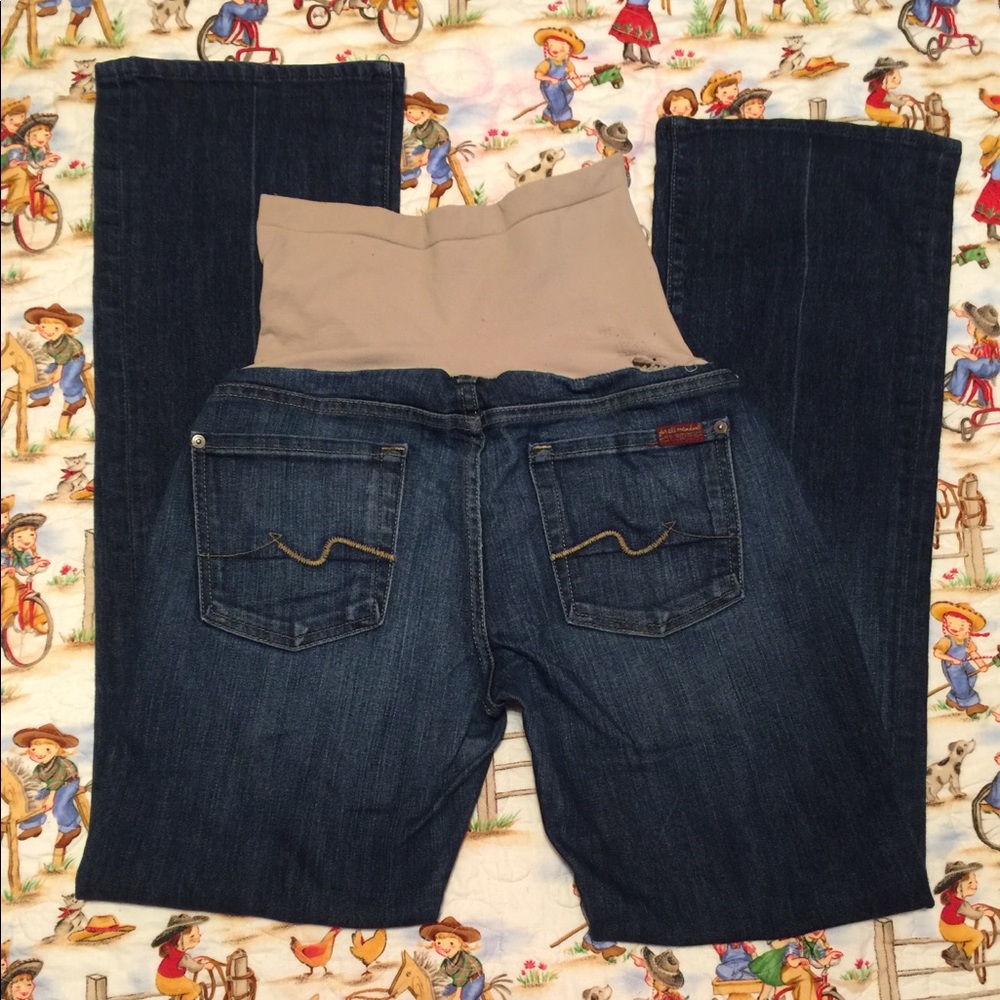 7 For all mankind maternity jeans